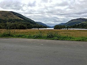 Lochs Voil and Doine. Head of Loch Voil