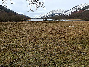 Lochs Voil and Doine. Head of Loch Voil