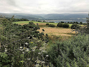 Clauchland hills fort. Eventually the views improve