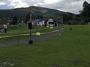 Killin 10K. Quiet before the race