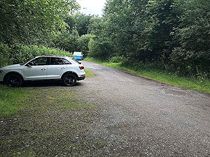 Meall Liath. Small car park