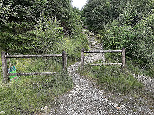 Meall Liath. Small fence marks the start