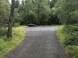 Kinlochard 5 lochs. In the summer time - has the car moved ?