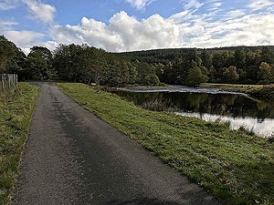 Glen Strathfarrar. Looking back
