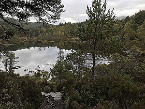 Coire an Loch loop. Beside Loch Coire