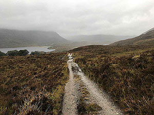 Loch Affric loop. Wet feet