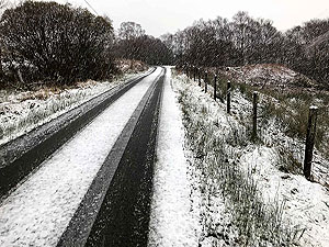 Rowerdennan to Loch Arklet. Single track road to the loch