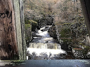 Bracklinn falls loop. Falls from the bridge number 2