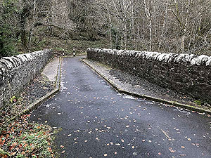 Sheriffmuir loop. Not many cars on this route
