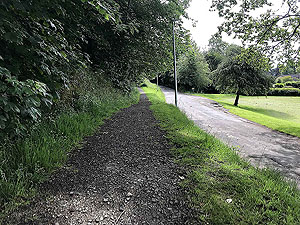 Sheriffmuir loop. The path or road, your choice.