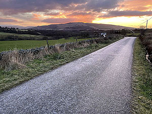 Small 3 Lochs loop. Looking back at Ben Bouie