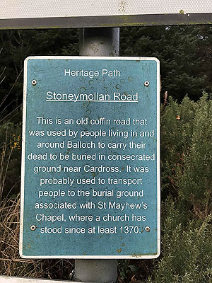 Run Ben Bouie loop.  : The Coffin Raod