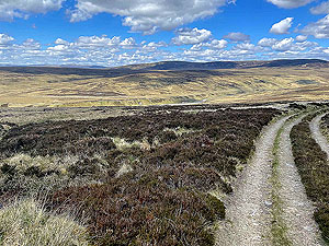 Gallus Running  : Approaching the first food stop