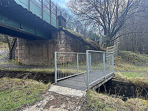 Gallus Running : New footbridge