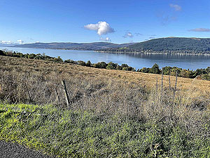 Gallus Running | Roseneath peninsula | Strone across the loch and further on is Dunoon