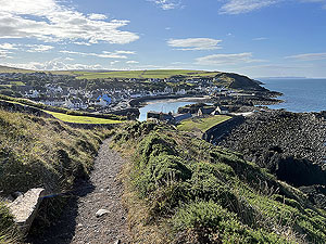 Portpatrick cliff tops
