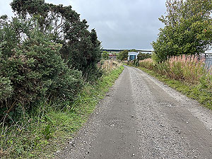 Run from Aberdeen airport : : Route at back of industrial estate