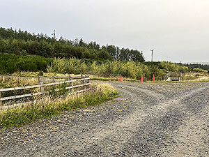 Run from Aberdeen airport : : Section after bridge where you turn left