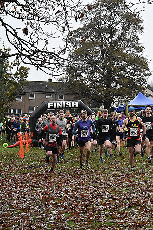 Auchterarder Chilli tace : The fast runners lead the way