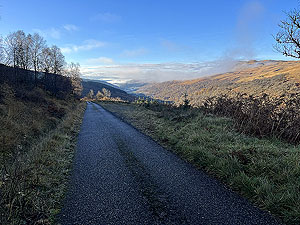 Glen Shira : Haading back