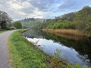 Crinan canal : Reflections on the Crinan canal
