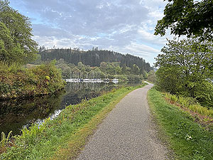 Crinan canal : Heading back to Crinan