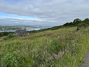 Kilpatrick Braes  : Looking down the Clyde