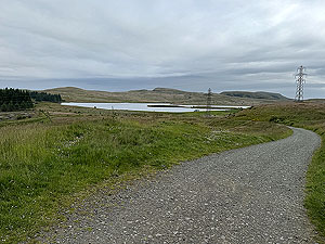 Kilpatrick Braes  : First sight of Loch Humprey