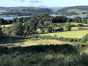 Trident 10K : View over the Gareloch and Clyde