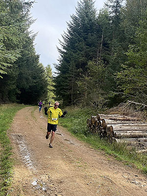 Gallus Running : Bennachie hill race : Closing in on the end