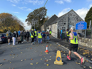 Gallus Running : Path of Condie half marathon : Coming up to the finish
