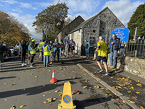 Gallus Running : Path of Condie half marathon : Two metres to go