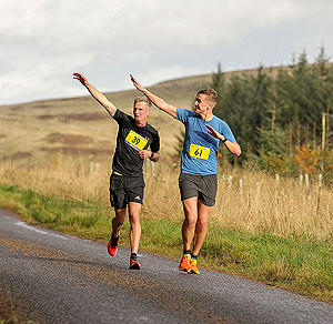 Gallus Running : Path of Condie half marathon : Usain Bolt anyone 