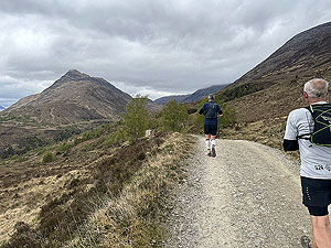 Devil O Highlands : Onto the main trail towards Fort William
