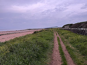 Ayrshire coast : The initial part of the trail