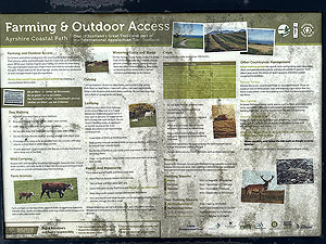 Ayrshire coast : What occurs here