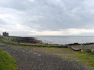 Ayrshire coast : Catle and sea