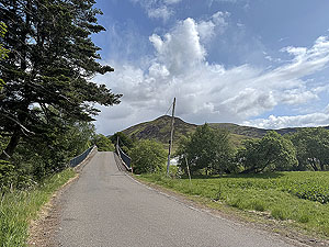 Glenshee loop : The old bridge just before the finish