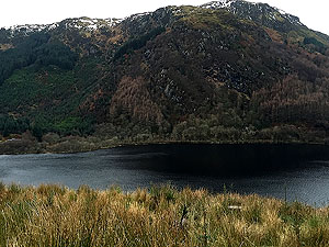Glen Ample: : View across the loch