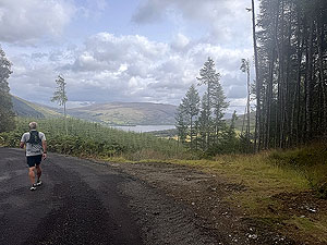 Glen Ample: : Runner taking it easy