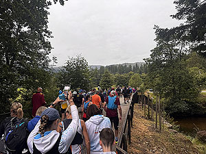 Dunoon Ultra : Heading to the start line