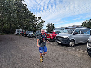 Highland fling : The car park at Milarrochy