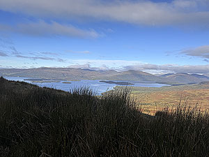 Highland fling : Looking across the loch