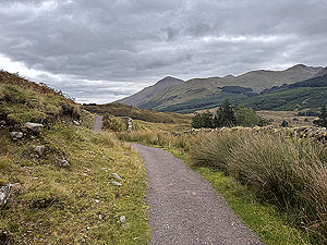 Highland fling : Parts of the path are pretty good quality