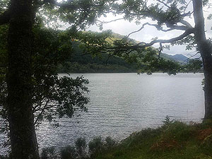 Picture from the road alongside Loch Voil