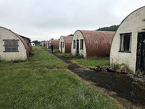 Cultybraggan camp for the Strathearn marathon