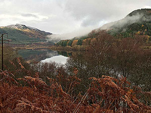Overlooking Loch Lubnaig